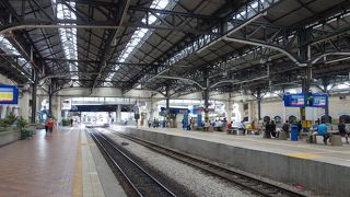 昔の半分も使われていない感じだが