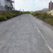 高雄新光碼頭・高雄捷運環状軽軌の新光駅】 旧高雄臨港線跡