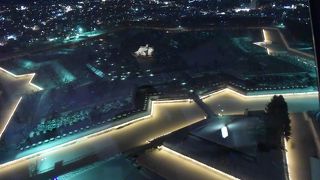 五稜郭のイルミネーション好展望台