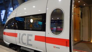 ICEのWi-fiは4.95ユーロ