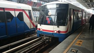 バンコク市内のBTSの駅