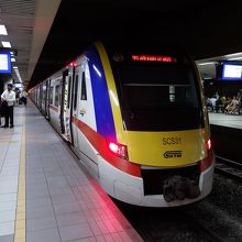 KTMコミューター（KLセントラル駅）