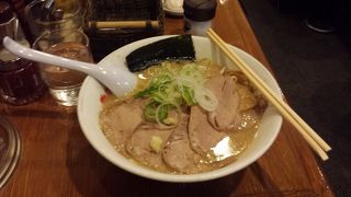 濃厚コッテリスープが美味しい