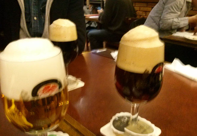 「美味しいビールをお持ちします」