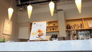 フルーツたっぷりのスイーツが食べられます