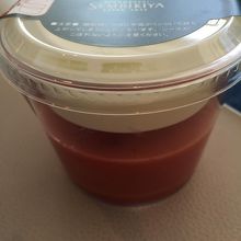 いちごミルクプリン