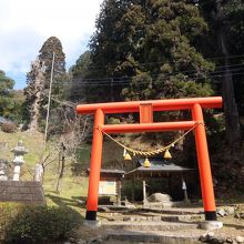 神社入口の鳥居