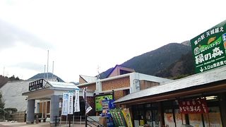 道の駅に隣接した博物館