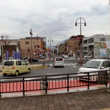 ＪＲ東海・恵那駅の駅前風景です。