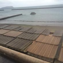 この下が砂蒸し風呂