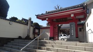 歴史あるお寺。