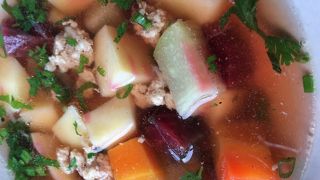 野菜たっぷりのベトナム料理