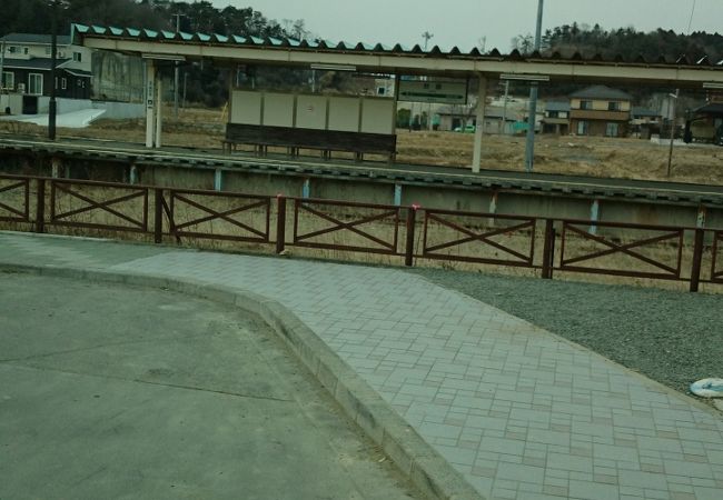 東松島：旧 野蒜駅で