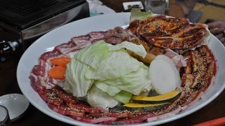 鹿が食べられます