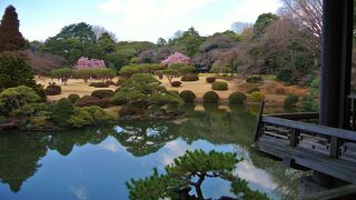 どの季節も楽しめる都会のオアシス
