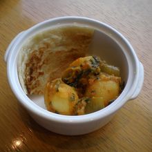 チャパティも付いている。