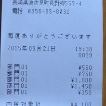 しめて4100円