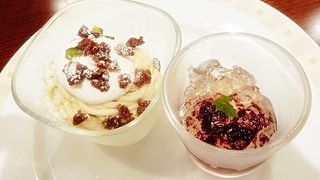 ケーキレベル高し。