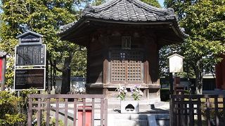 日限地蔵尊を安置する御堂