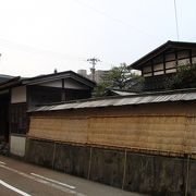 加賀藩士の家