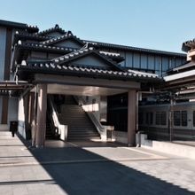 法隆寺駅。