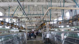 そのままの製糸機