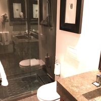 バスルーム、バスタブはありません