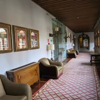 ホテル内の回廊