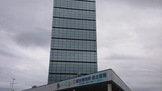 海沿いにある展望台