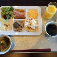 朝食ブッフェの一例