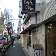 裏通りのとんかつ屋さん