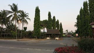 公園内に博物館と美術館