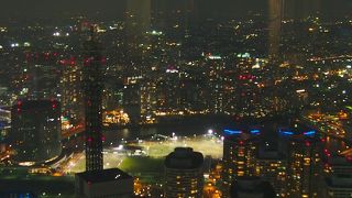 夜景が綺麗です