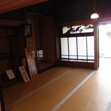 明治天皇の行在所となったお部屋