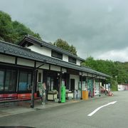 七尾湾沿いの小さな道の駅