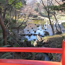 橋の上からの眺め