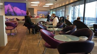 ウィーン空港のオーストリア航空のラウンジ