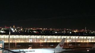 東京タワーとスカイツリーが見えました