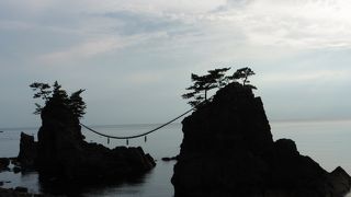 能登半島にある奇岩の景勝地