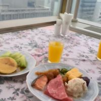 最上階の朝食レストラン