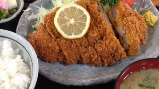 とんかつが美味しい