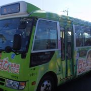 長岡京市内を循環する小型バス
