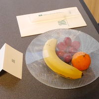 チェックイン時部屋に置いてあるのがうれしい　前後したが