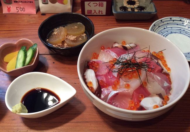 ホテル近くの居酒屋