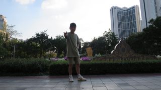 オアシスのような公園