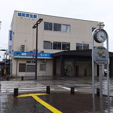 越前武生駅の駅舎