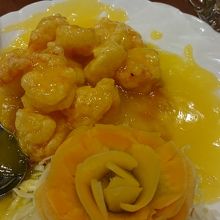 エビのレモンソース