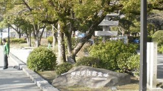 原爆ドームの近く