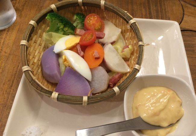 鎌倉野菜とパスタ