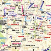 東福院坂は、東福院の東にあり、須賀神社方向に降っています。